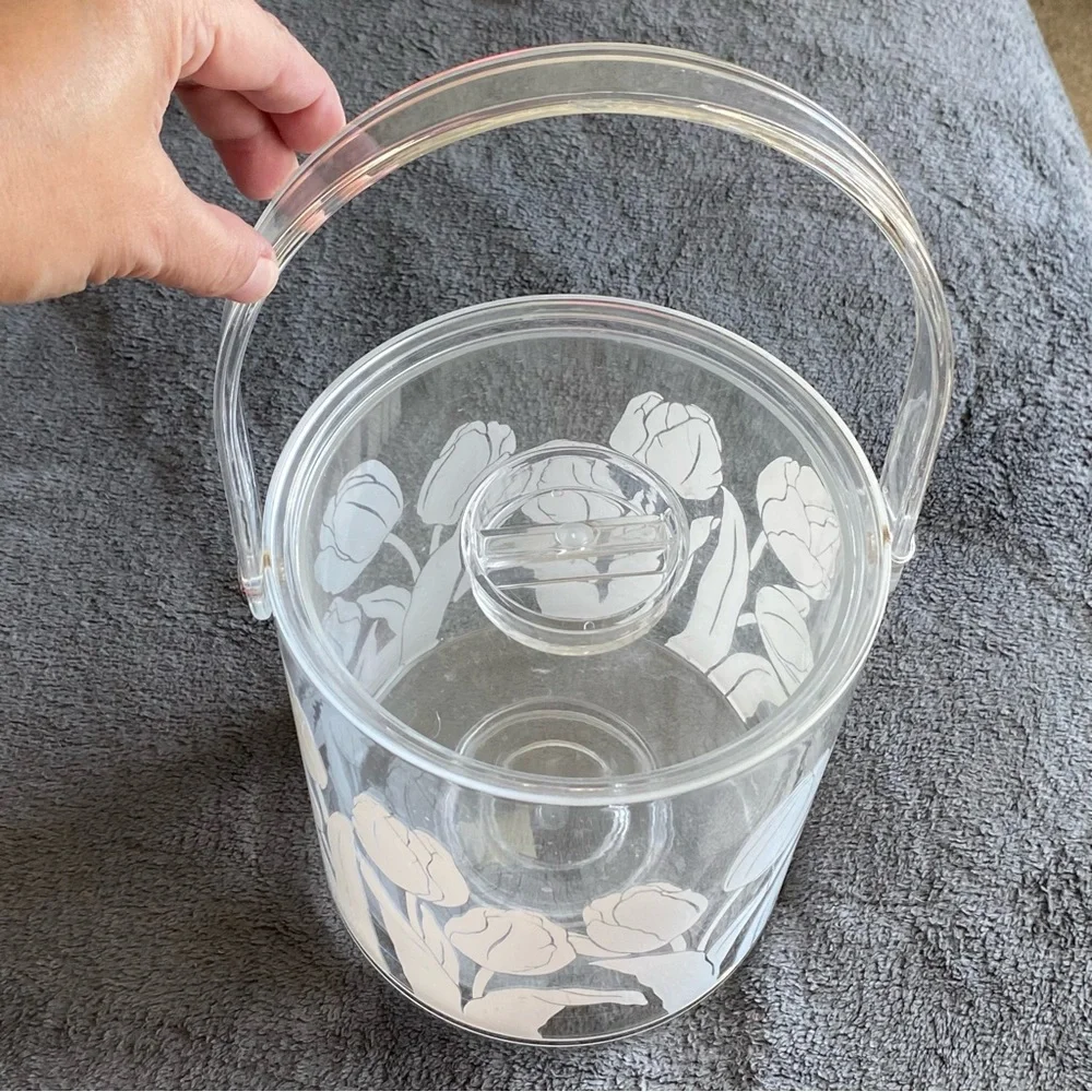 Vintage Tulips Ice Bucket